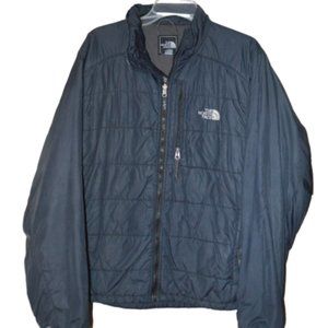 Navy North Face Zip Jacket